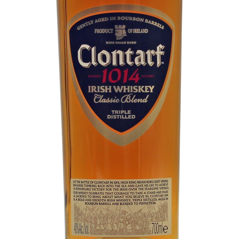 Clontarf 1014 Black Label Classic Blend 0,7 L 40%vol
