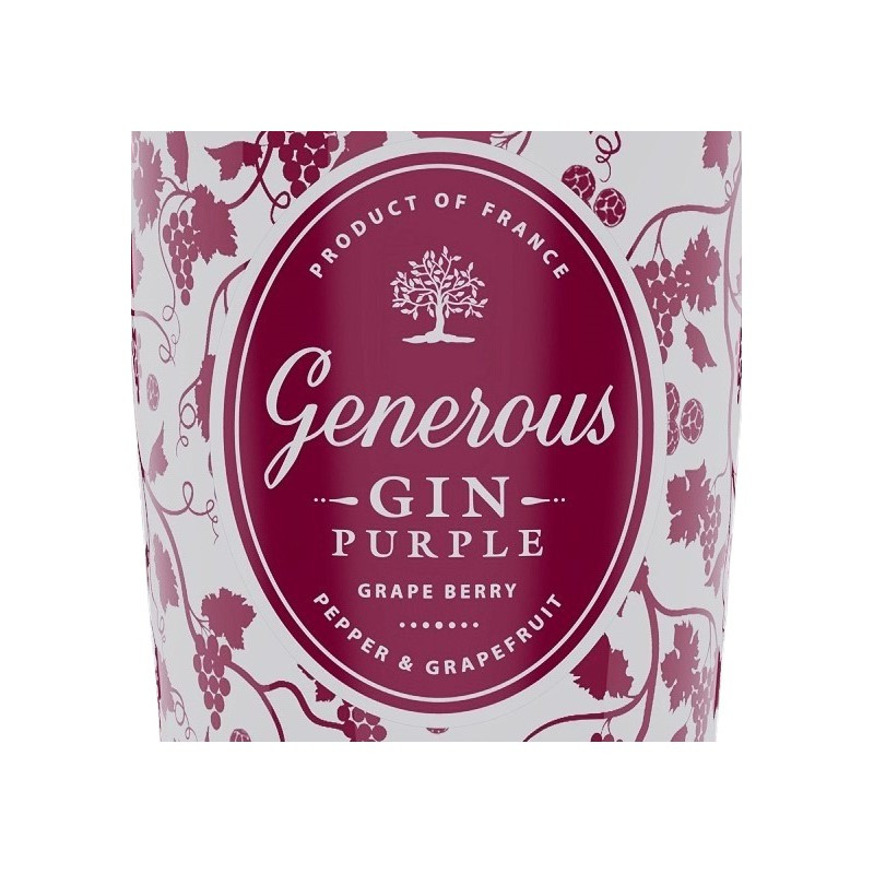 Generous Purple Gin 0,7 L 44% vol Generous Purple Gin 0,7 L 44% vol