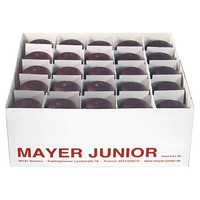 Mayer Junior Schokoküsse doppelt mit Schokolade überzogen 50er Karton Mayer Junior Schokoküsse doppelt mit Schokolade überzogen 50er Karton