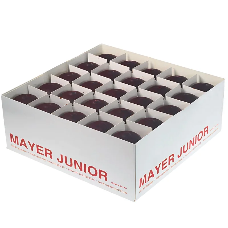 Mayer Junior Schokoküsse doppelt mit Schokolade überzogen 50er Karton Mayer Junior Schokoküsse doppelt mit Schokolade überzogen 50er Karton