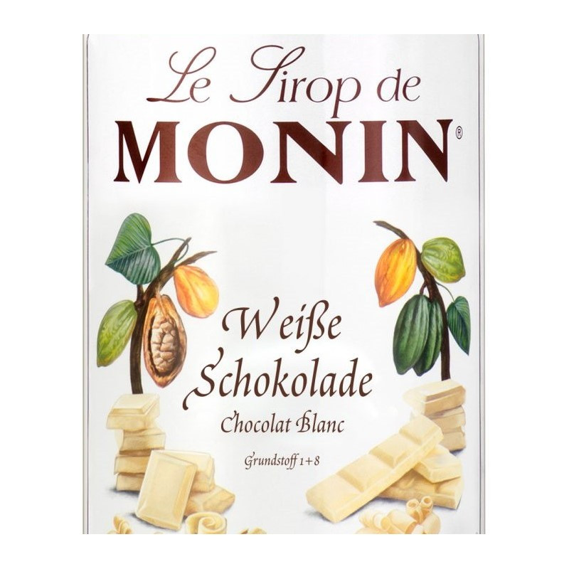 Monin Sirup weisse Schokolade 0,7 L