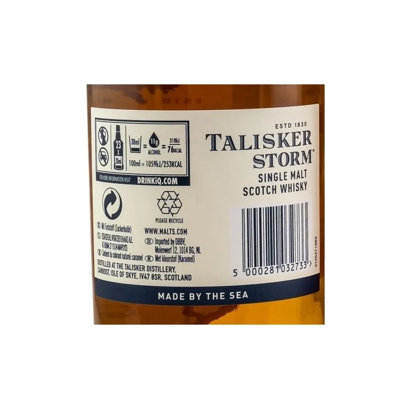 Talisker Storm 0,7 L 45,8%vol Talisker Storm 0,7 L 45,8%vol