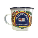 Pusser's Rum Mug Emaille Becher