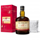El Dorado 12 Jahre Rum-Geschenkset mit Tumbler 0,7 L 40% vol