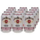 Jim Beam Black Cherry Dose 12x 0,33 L 10% vol